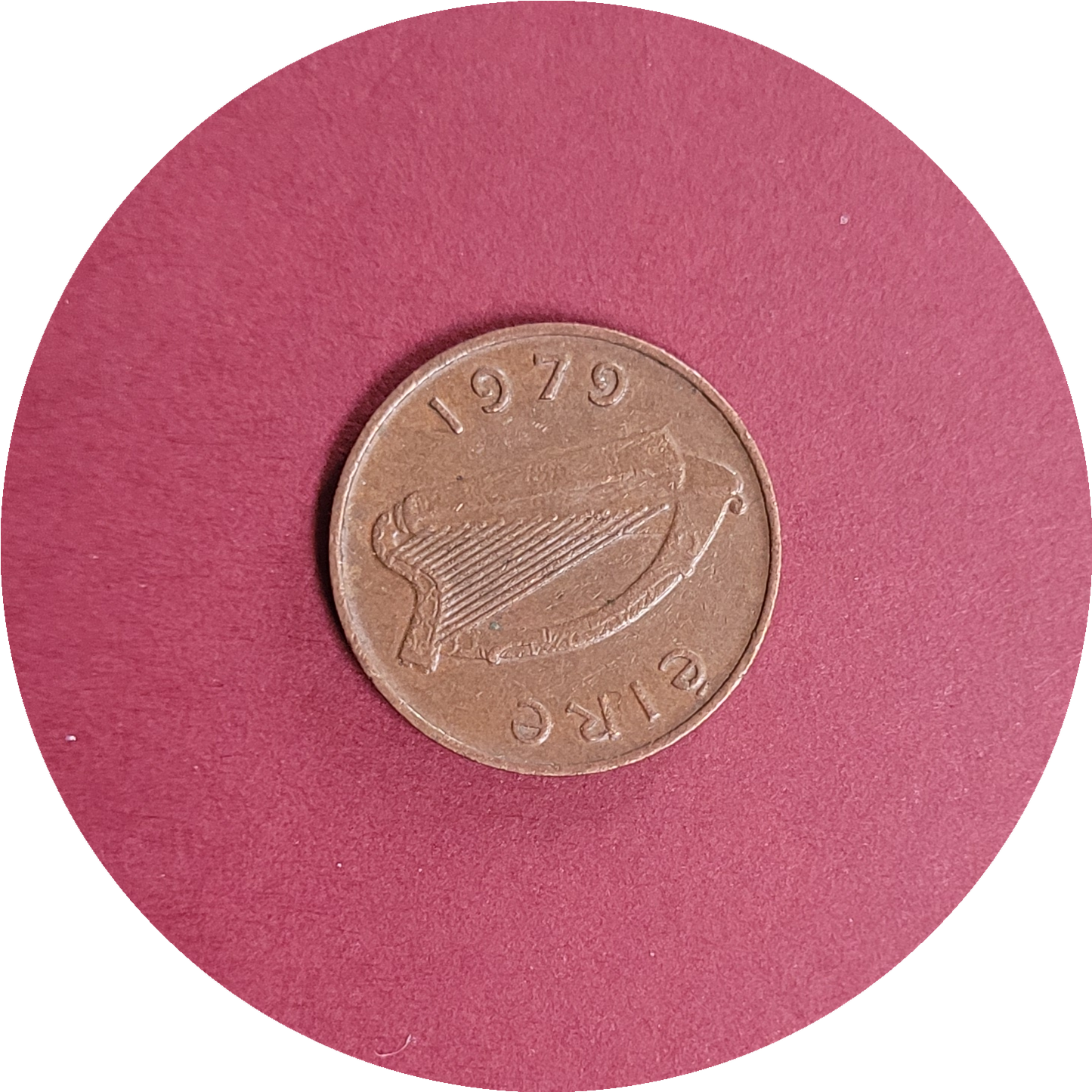 Elizabeth II,
One pence,
Republic of Ireland,
1979 (B)