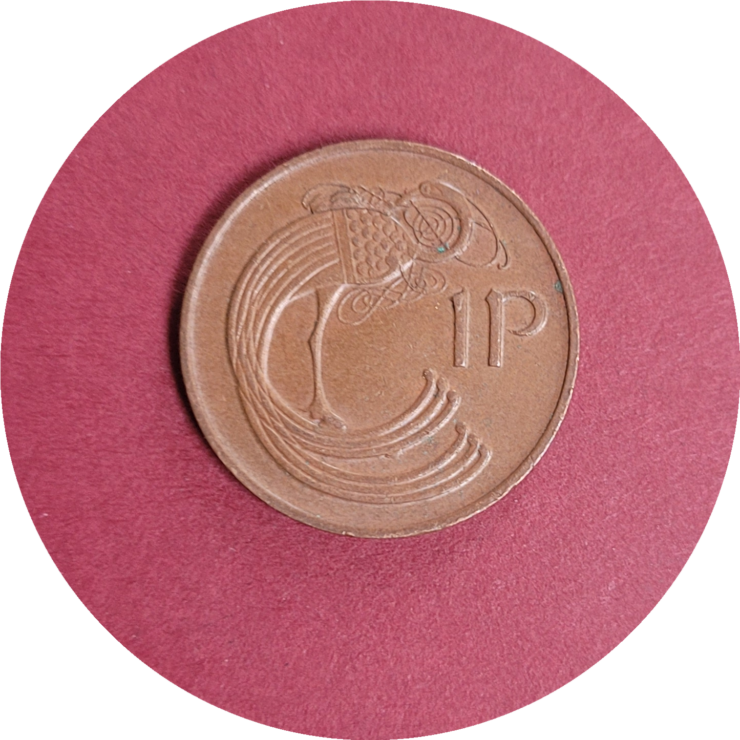 Elizabeth II,
One pence,
Republic of Ireland,
1980 (B)