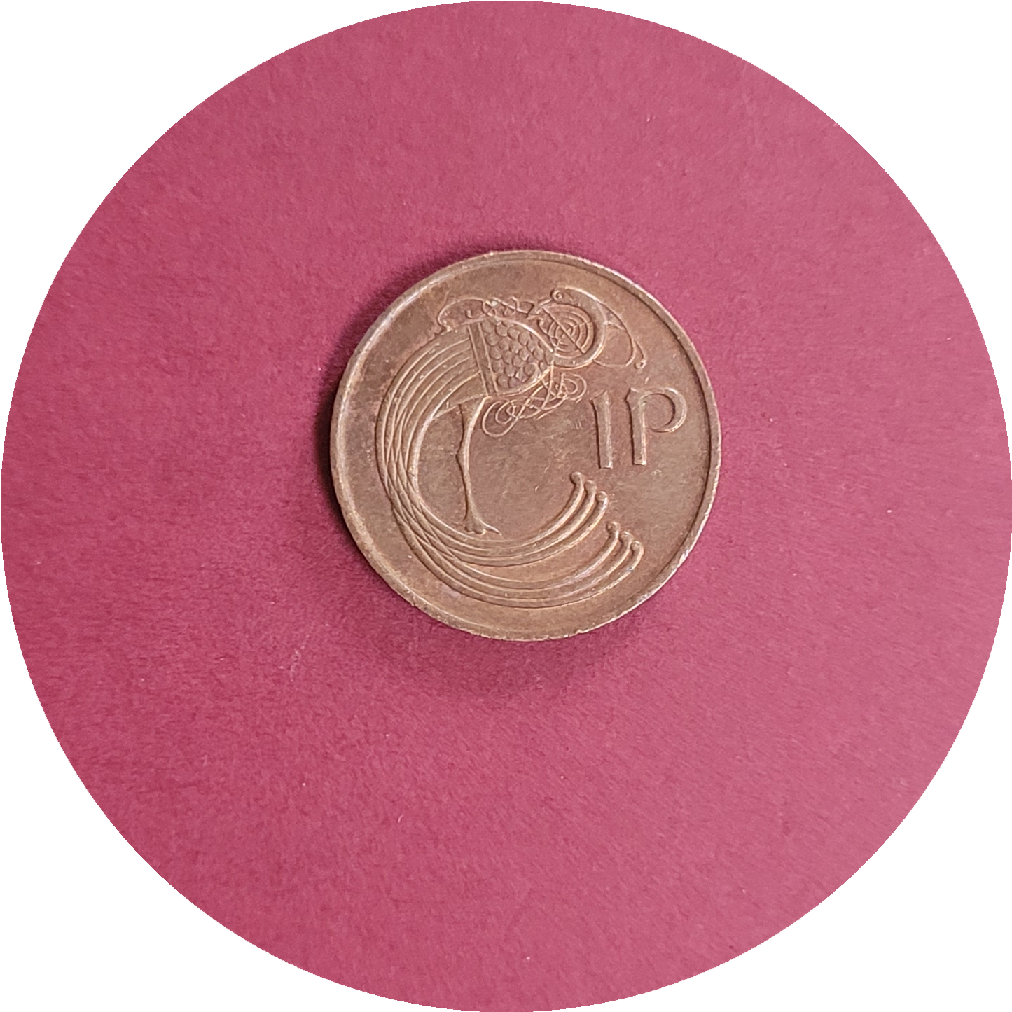 Elizabeth II,
One pence,
Republic of Ireland,
1986 (B)