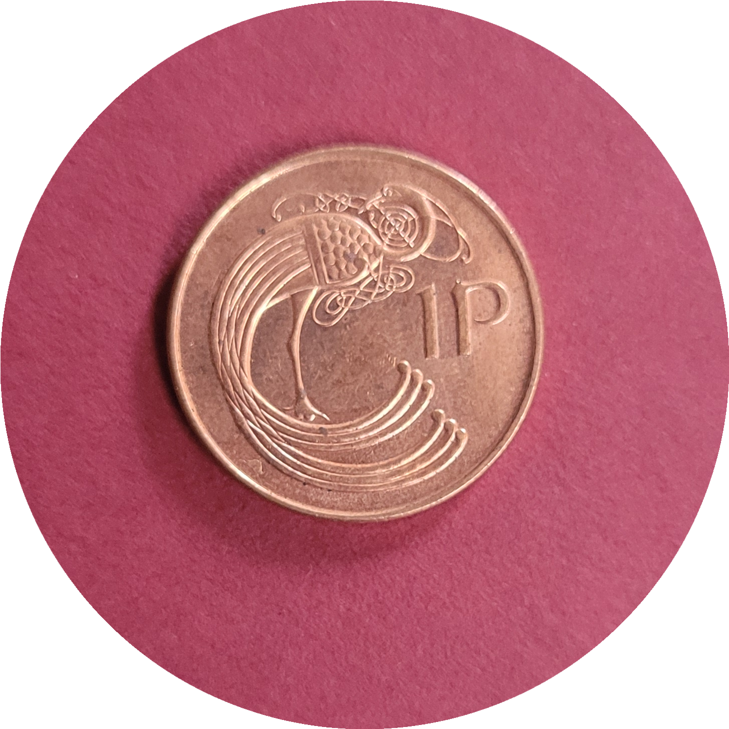 Elizabeth II,
One pence,
Republic of Ireland,
1992 (B)