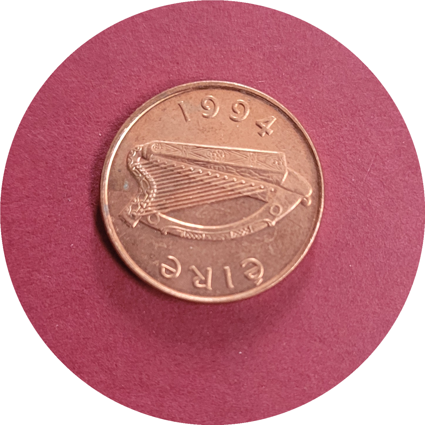 Elizabeth II,
One pence,
Republic of Ireland,
1994 (B)