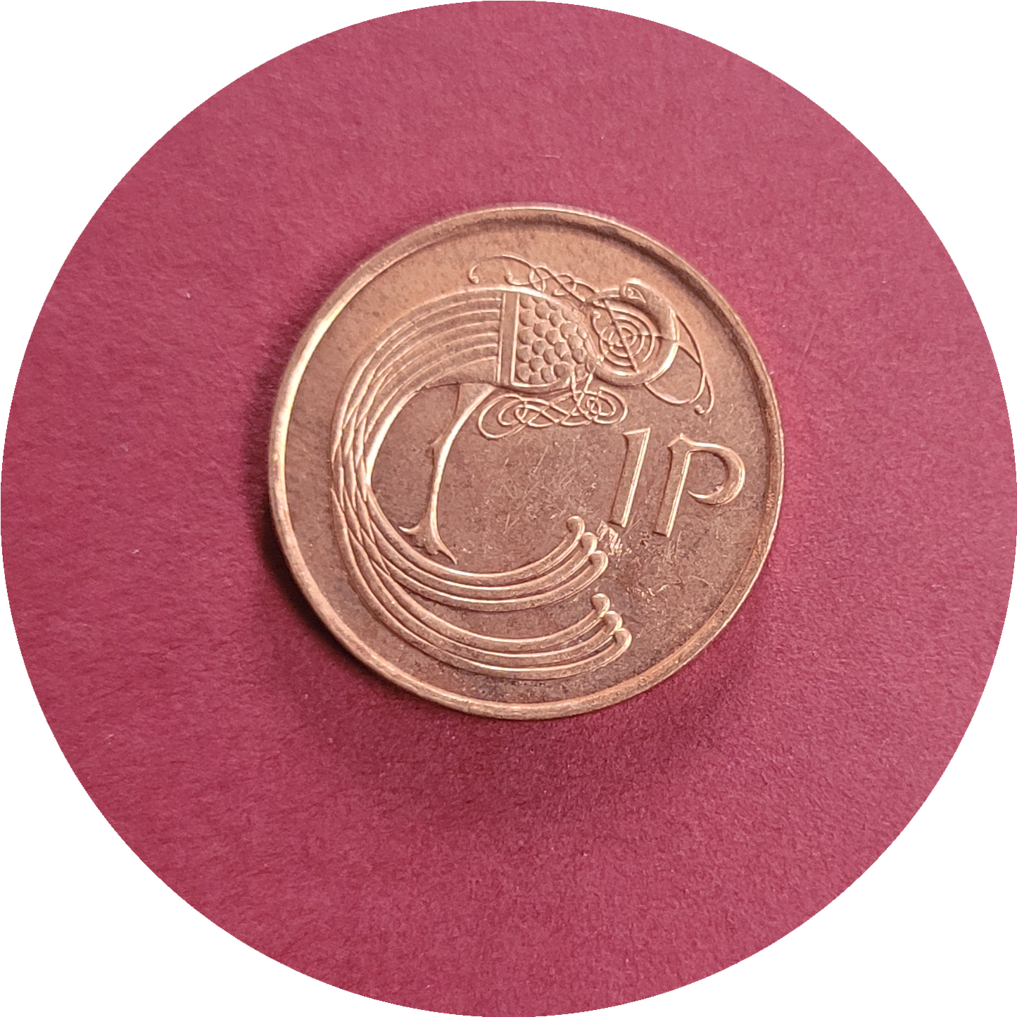 Elizabeth II,
One pence,
Republic of Ireland,
1994 (B)