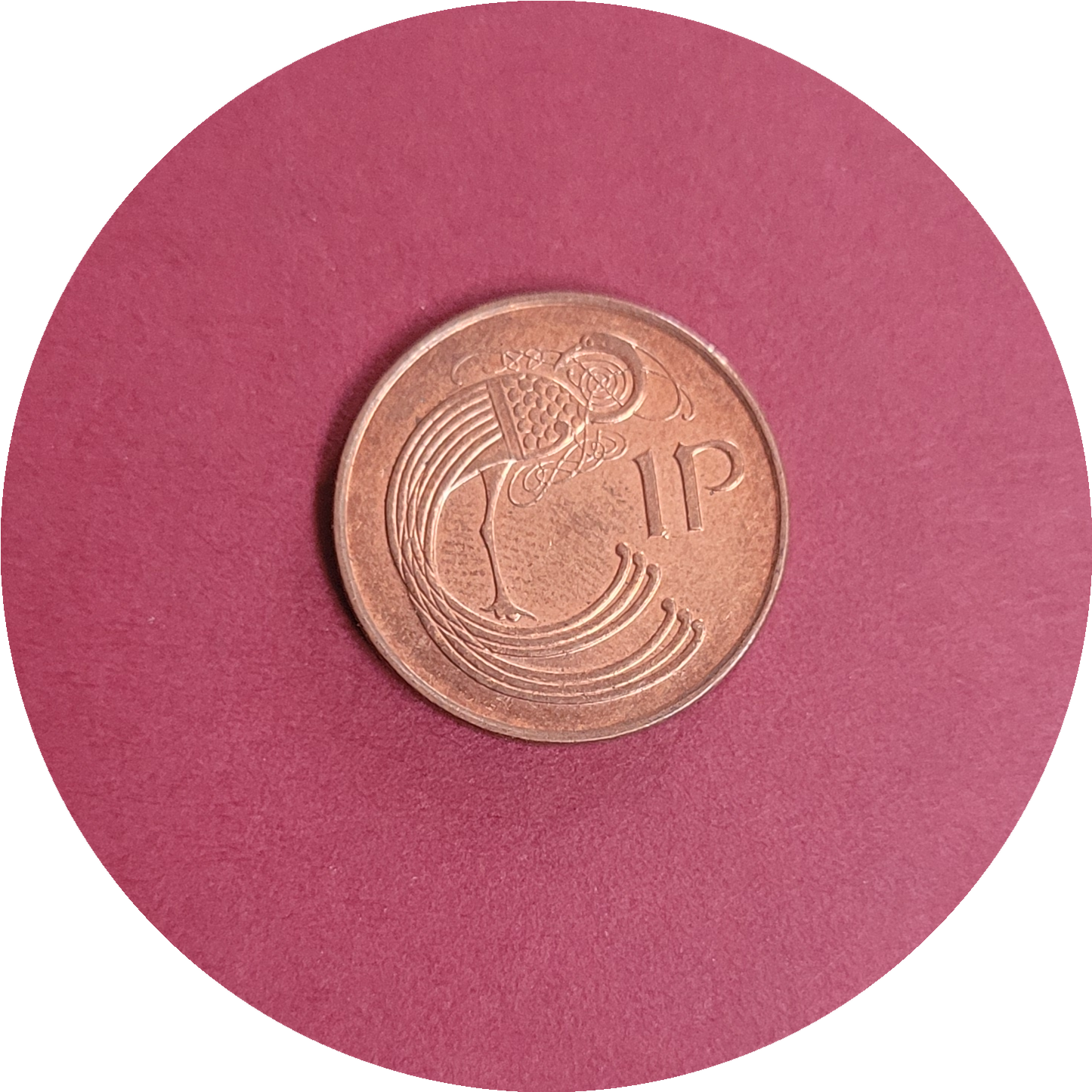 Elizabeth II,
One pence,
Republic of Ireland,
1996 (B)