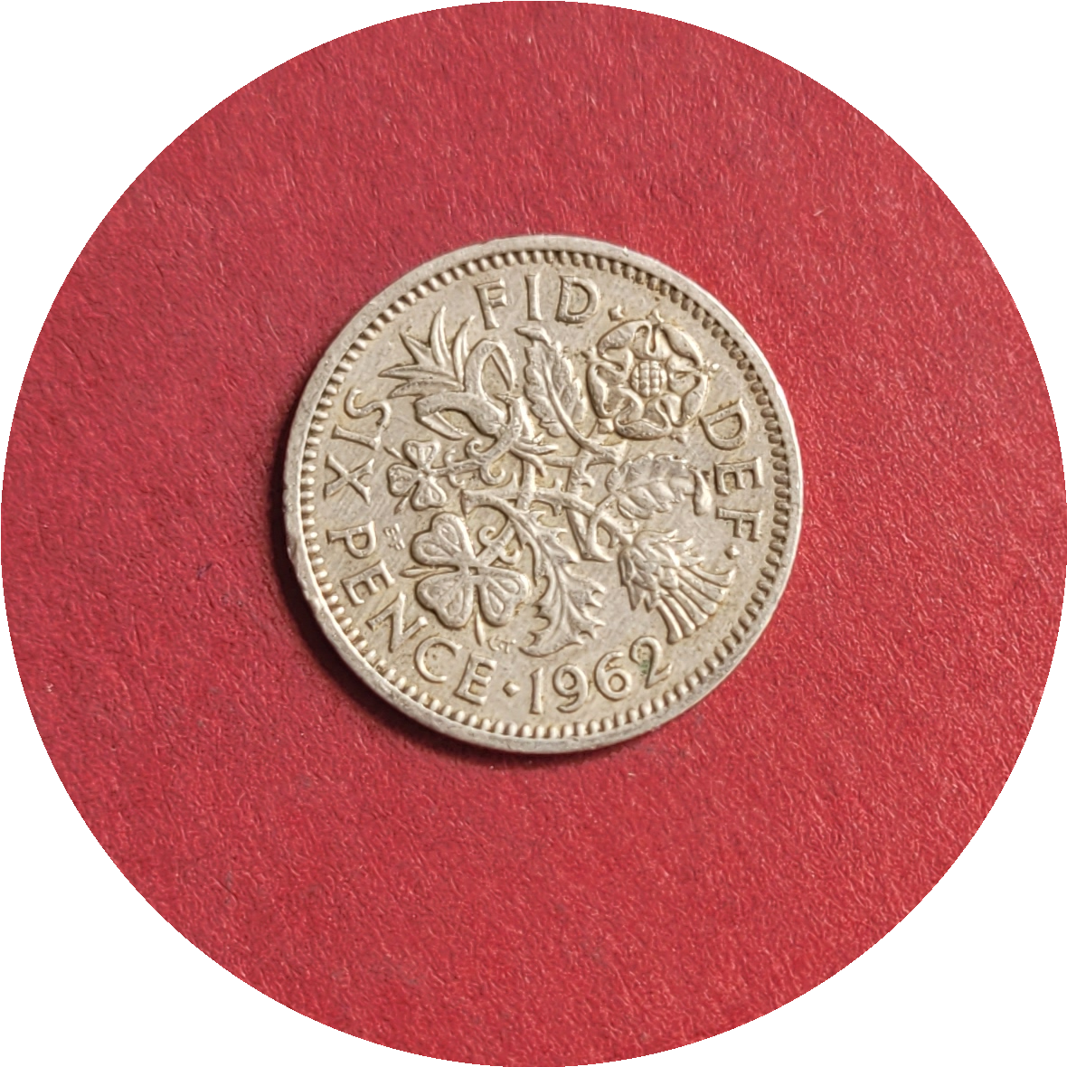 Elizabeth II, Six Pence, 1st Coinage, 1962 (B) – Numis Gallery