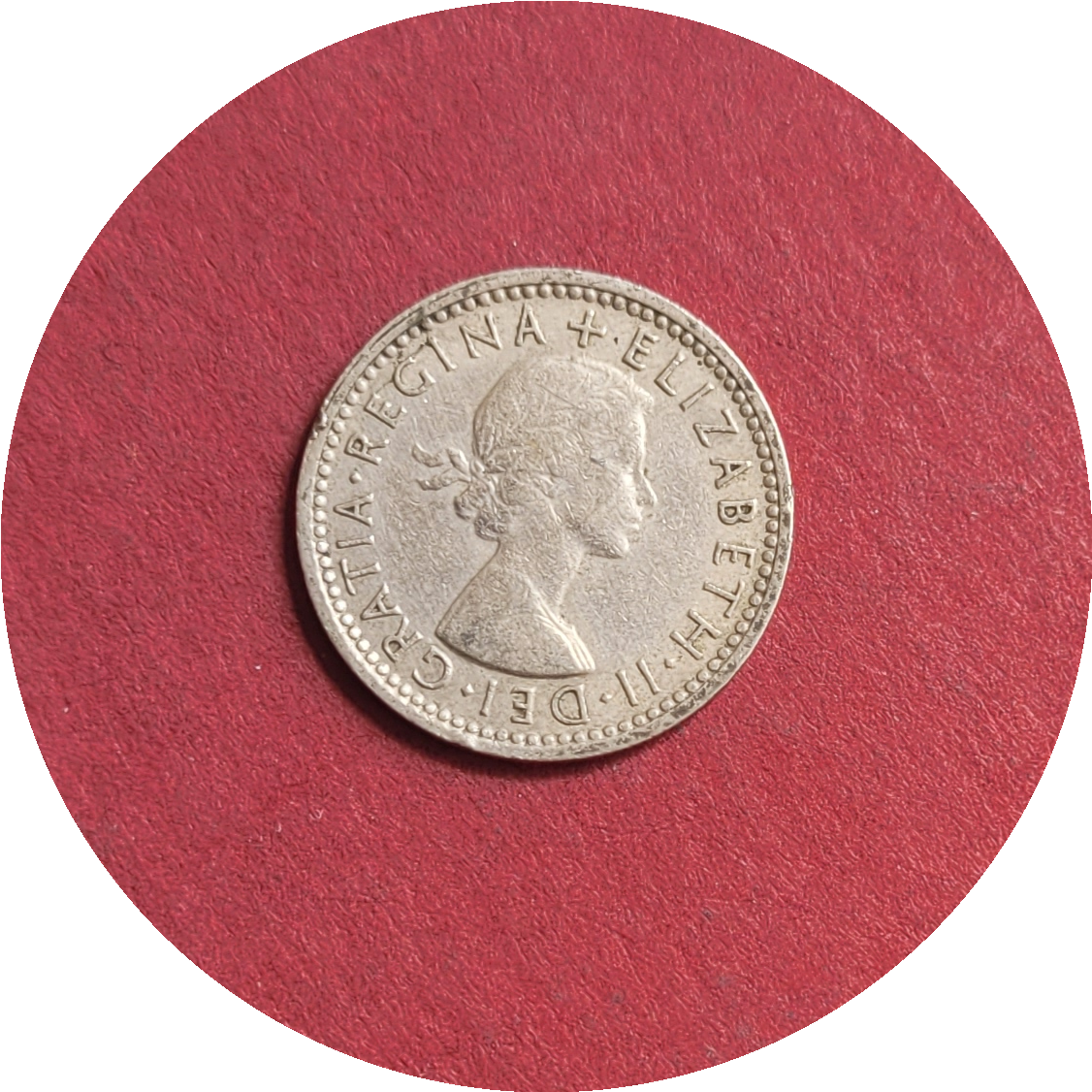 Elizabeth II,
Six Pence,
1st Coinage,
1963