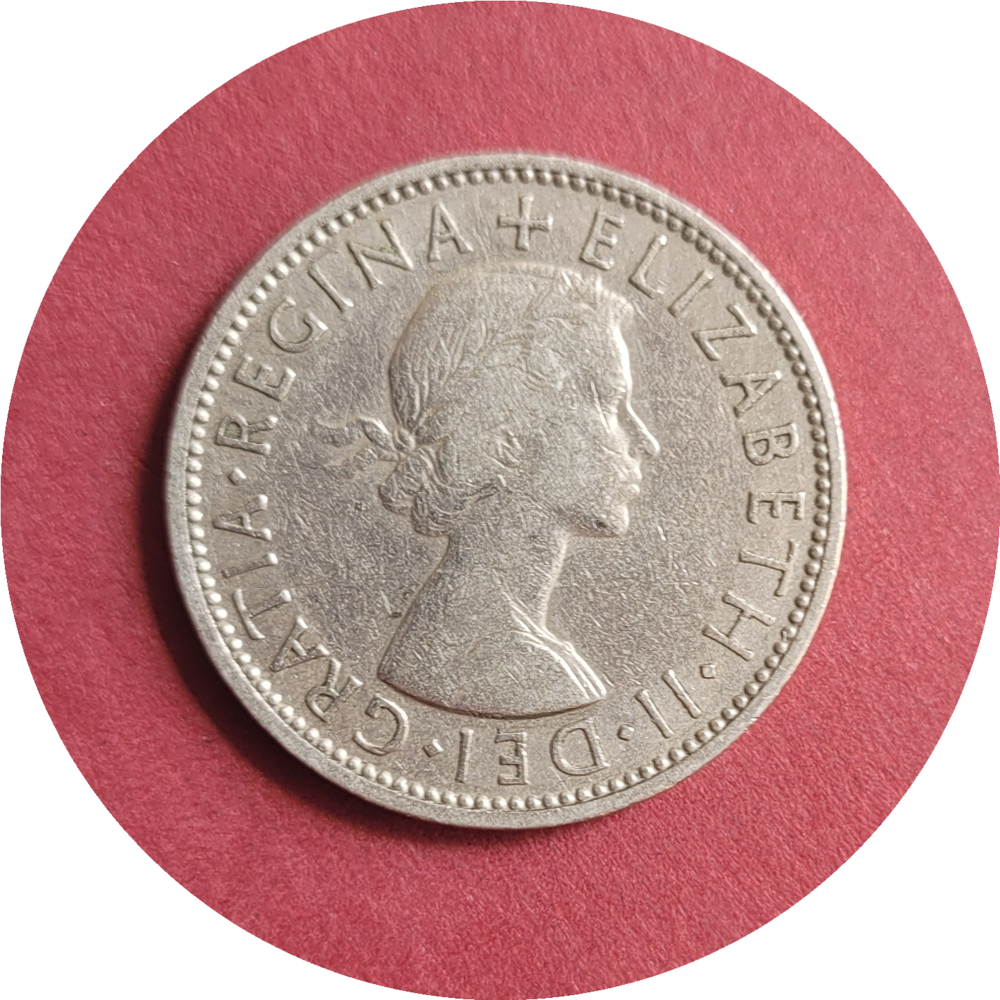 Elizabeth II,
Two Shilling,
1957, (B)