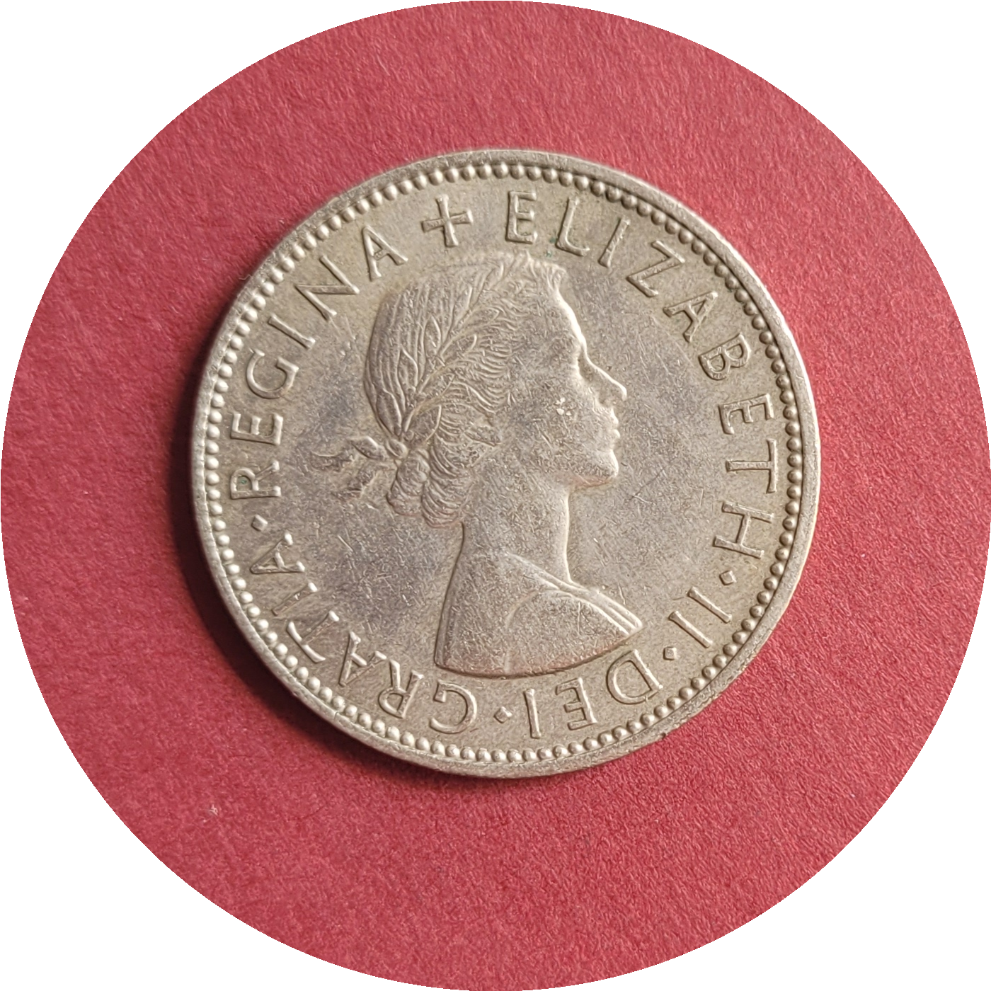 Elizabeth II,
Two Shilling,
1959, (B)