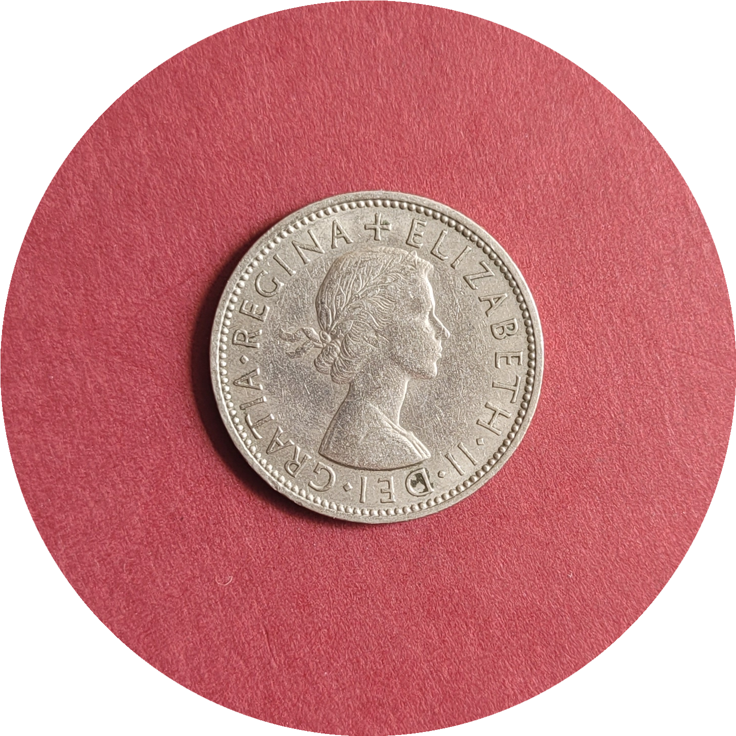 Elizabeth II,
Two Shilling,
1962, (B)