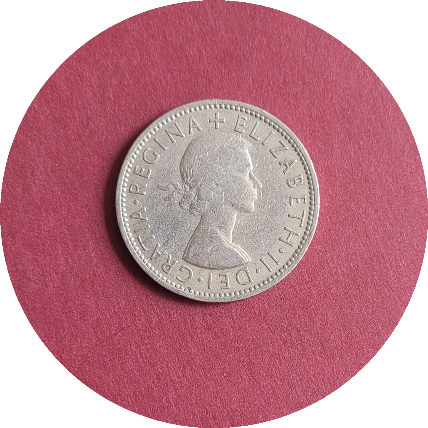 Elizabeth II,
Two Shilling,
1964, (B)