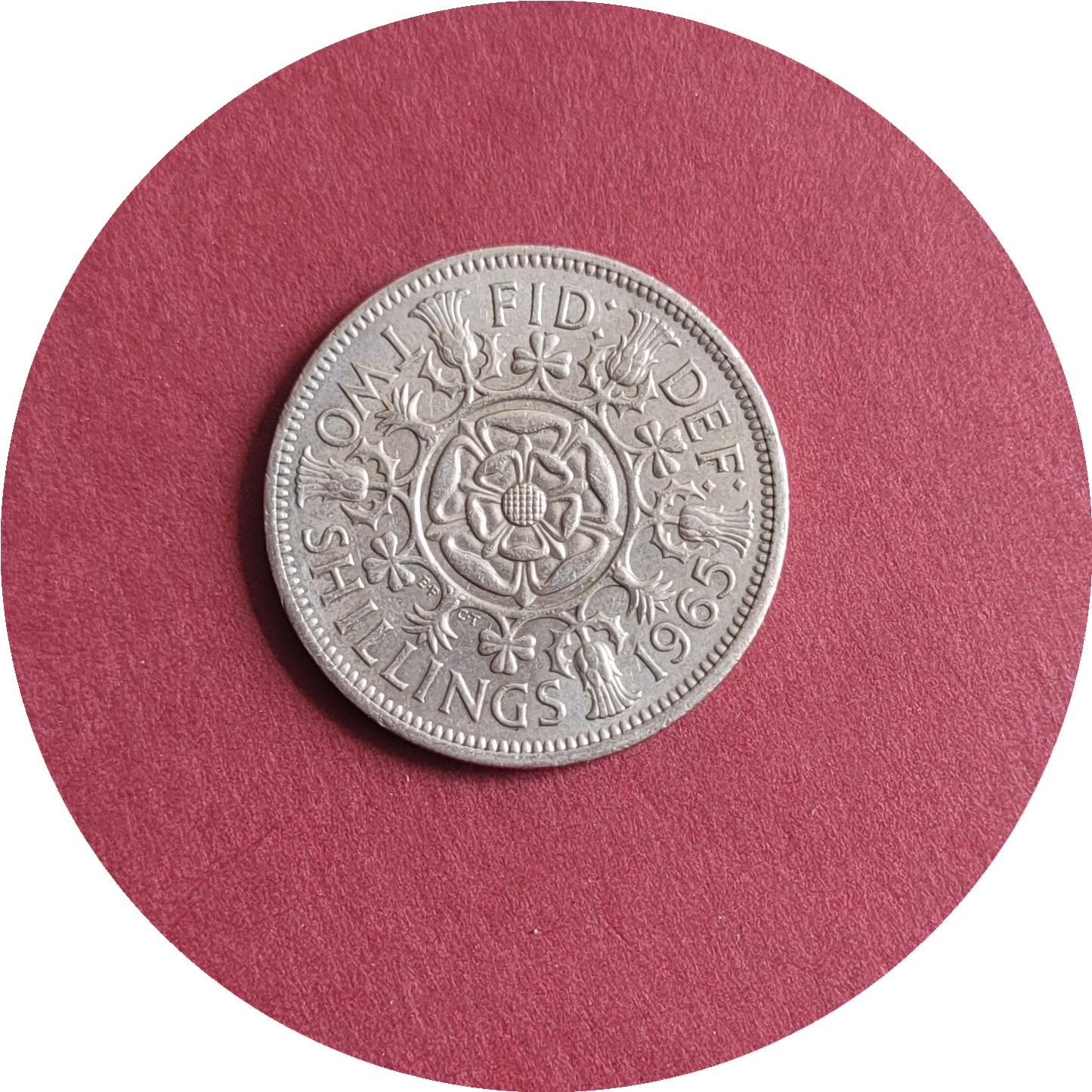 Elizabeth II,
Two Shilling,
1965, (B)