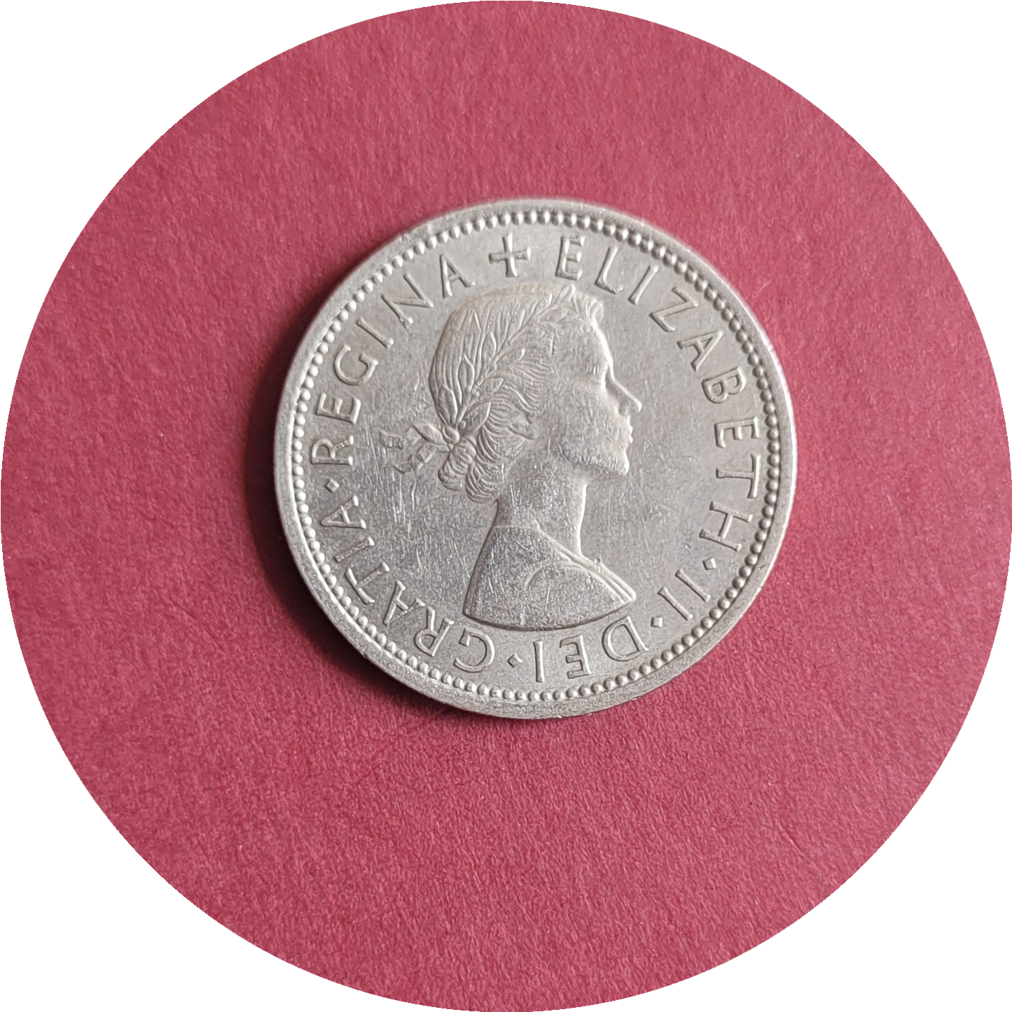 Elizabeth II,
Two Shilling,
1965, (B)