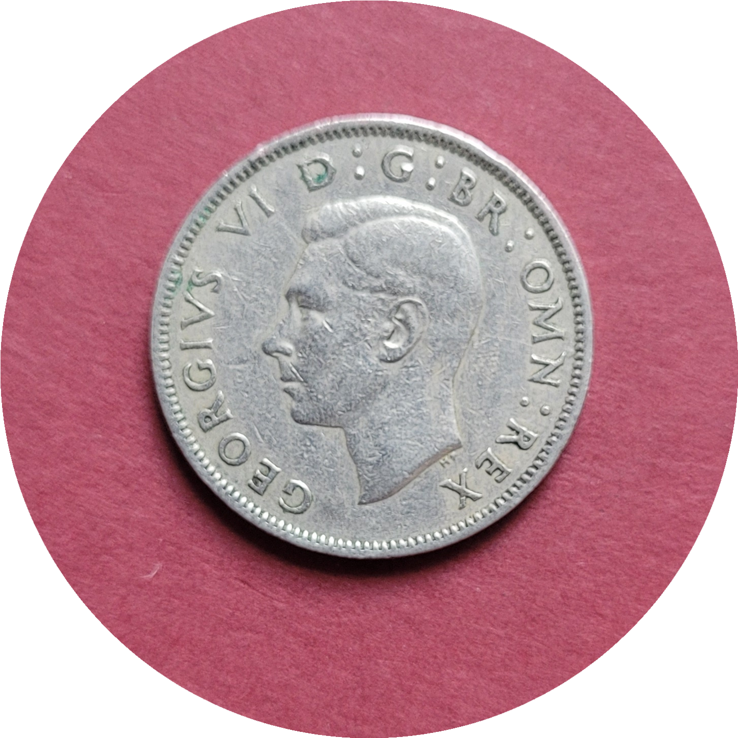 George VI,
Two Shilling,
1947, (B)