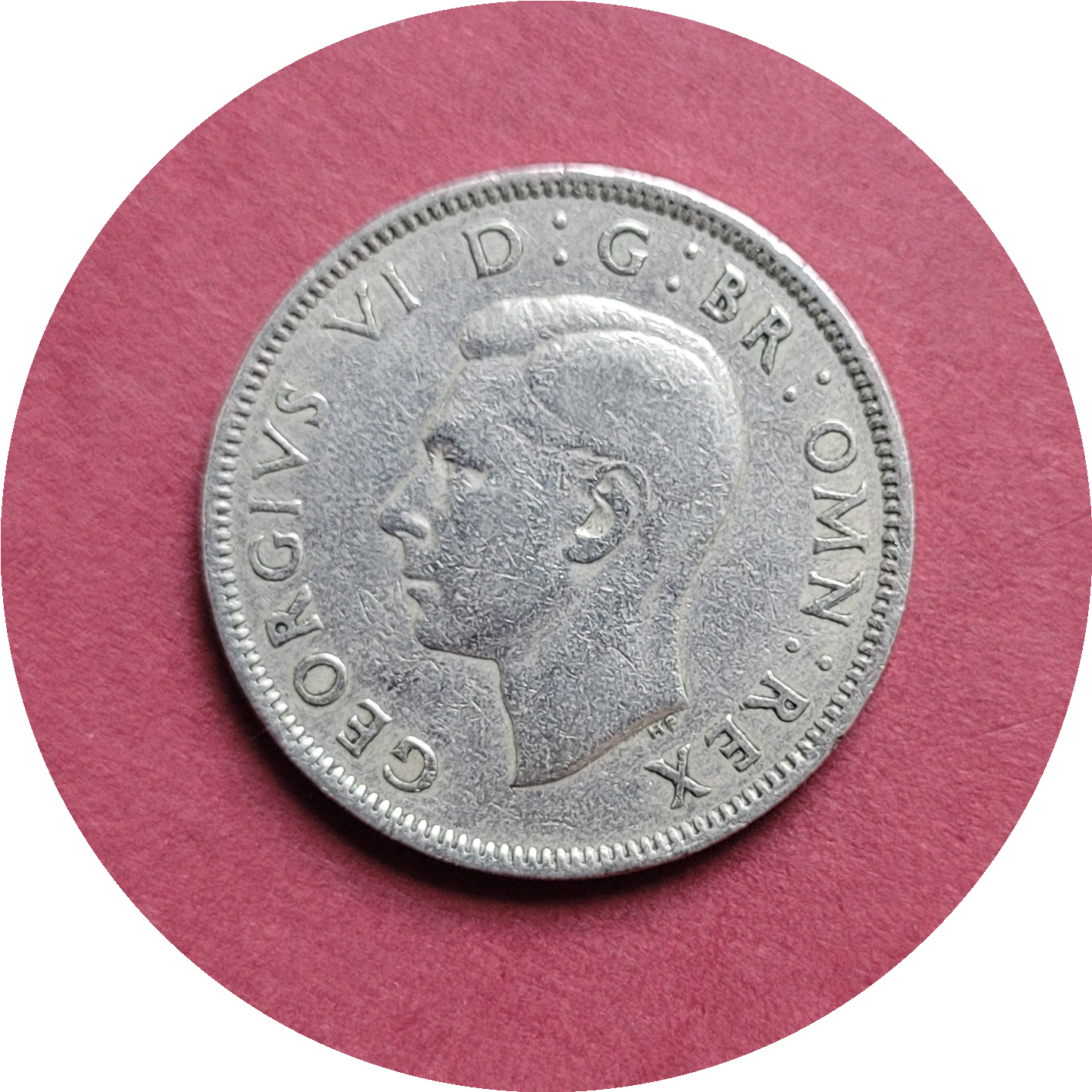 George VI,
Two Shilling,
1948, (B)