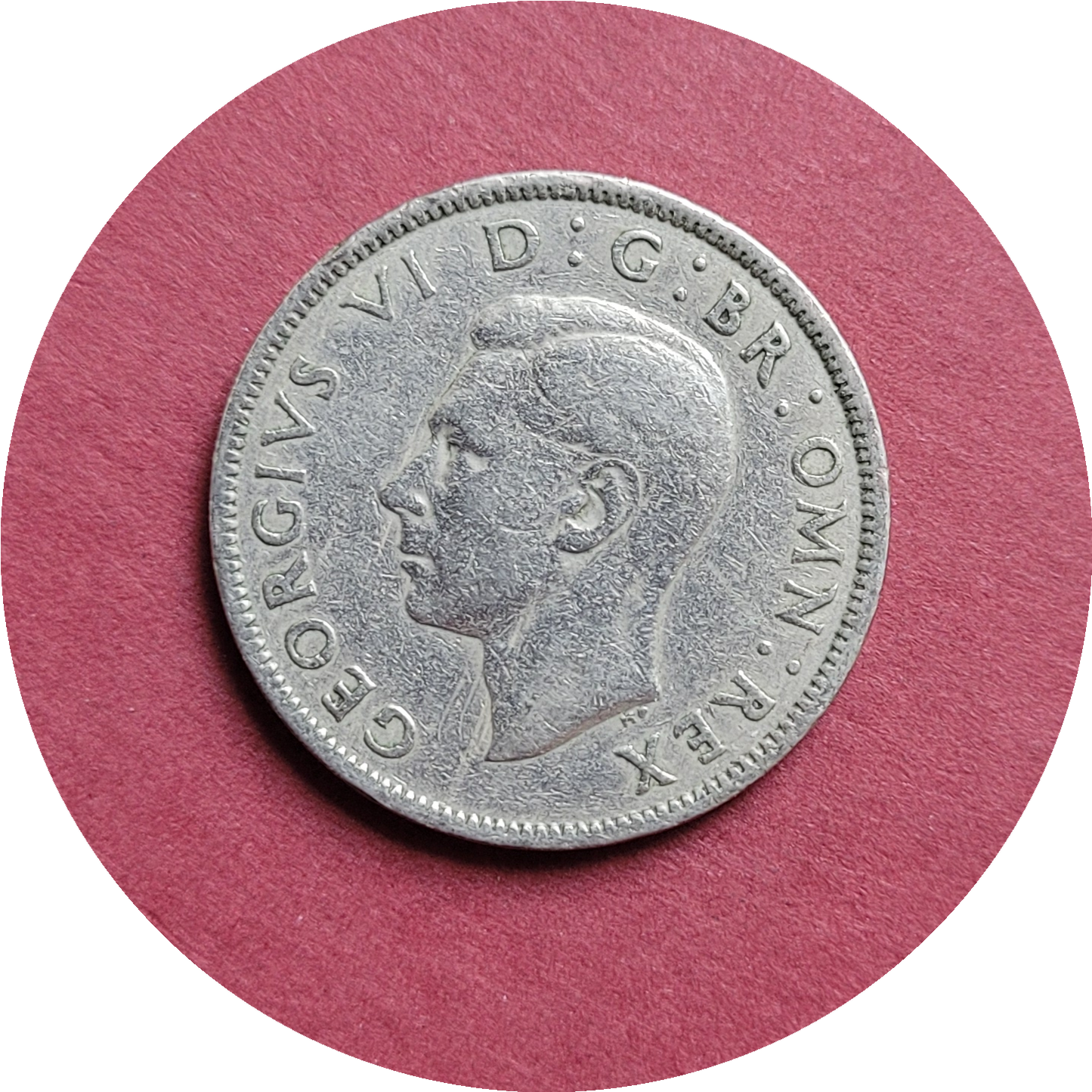 George VI,
Two Shilling,
1949, (B)