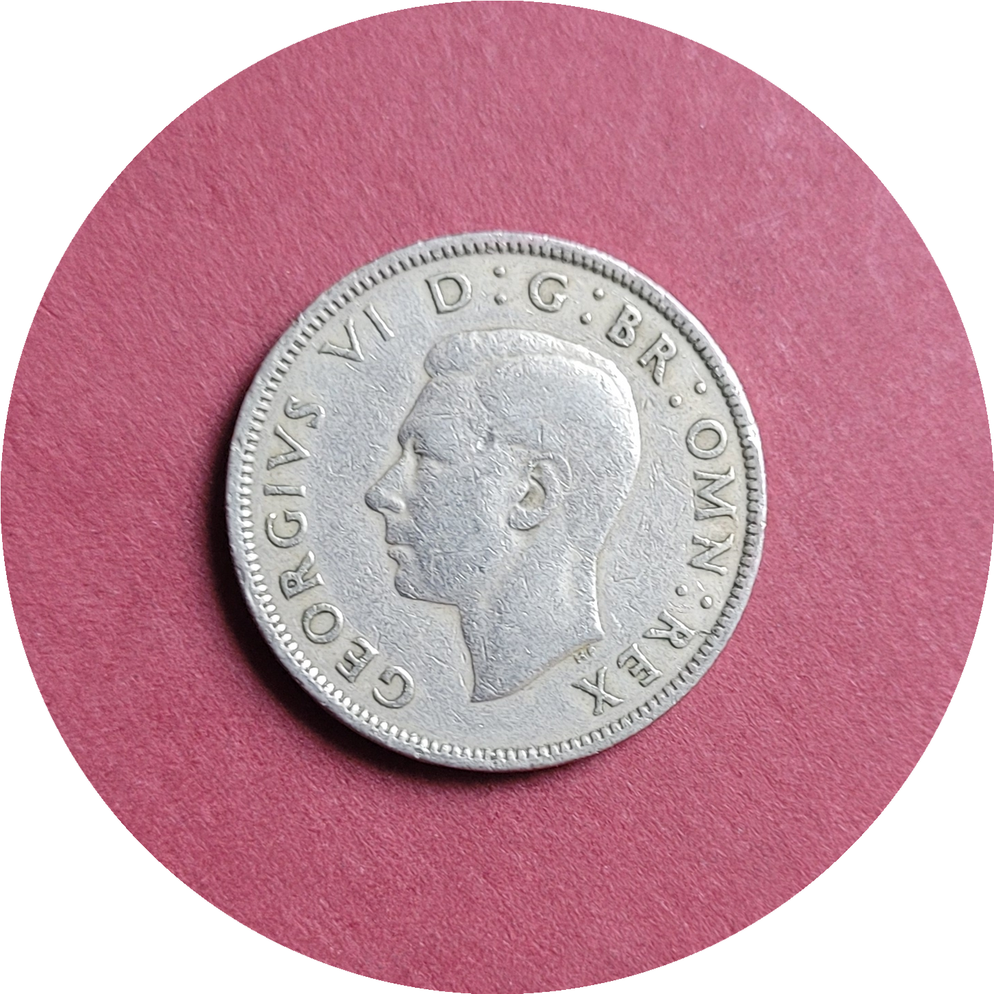 George VI,
Two Shilling,
1951, (B)