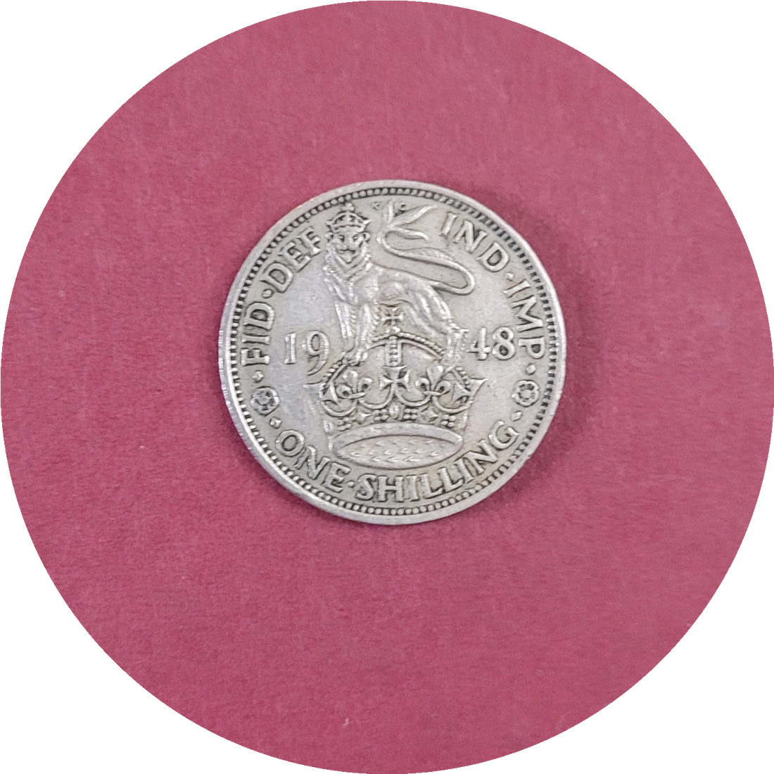 George VI, One Shilling, England, 1948 (B) – Numis Gallery