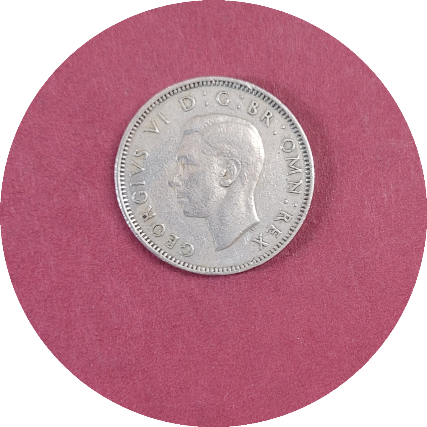 George VI,
One Shilling,
England,
1948 (B)