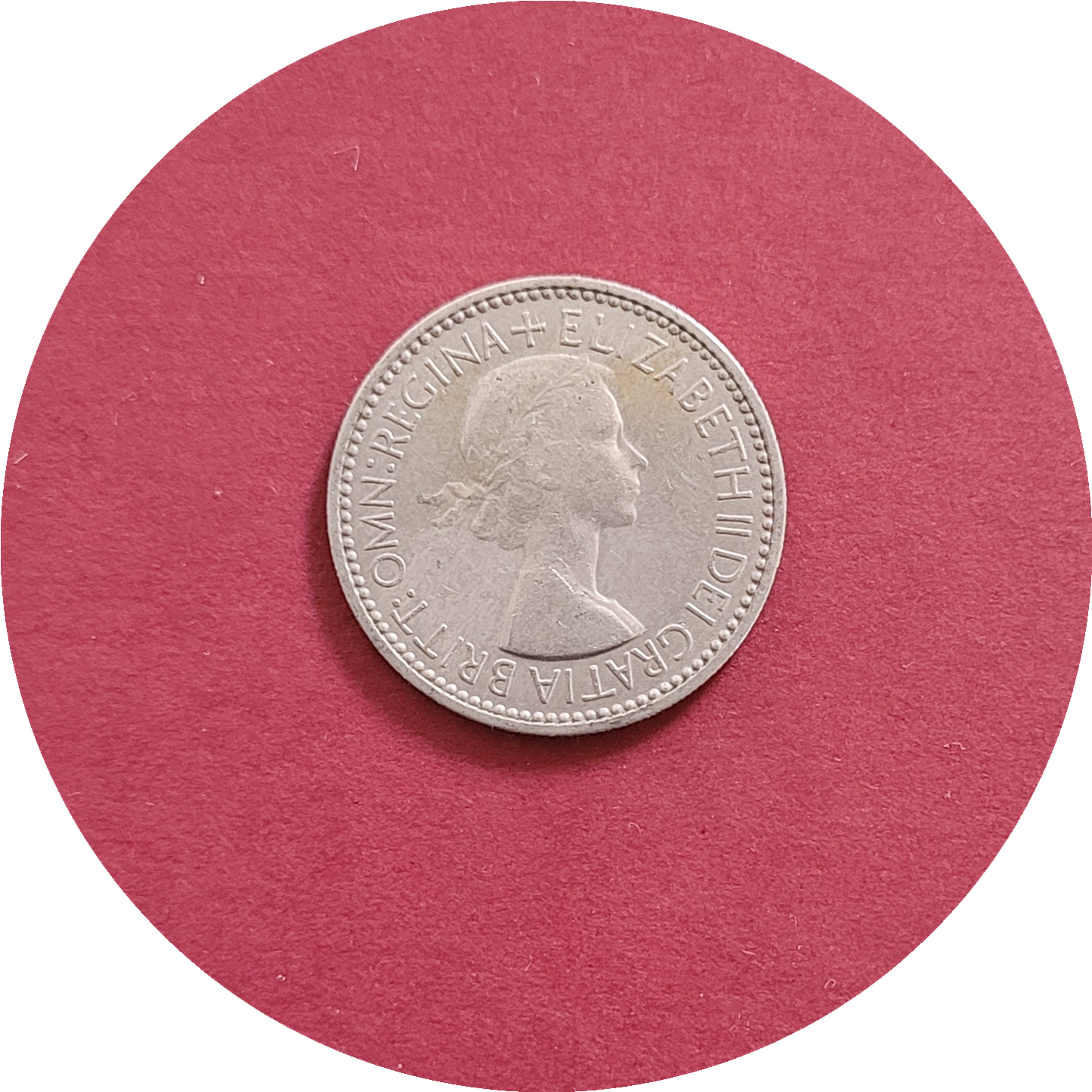 Elizabeth II,
One Shilling,
England,
1953 (B)