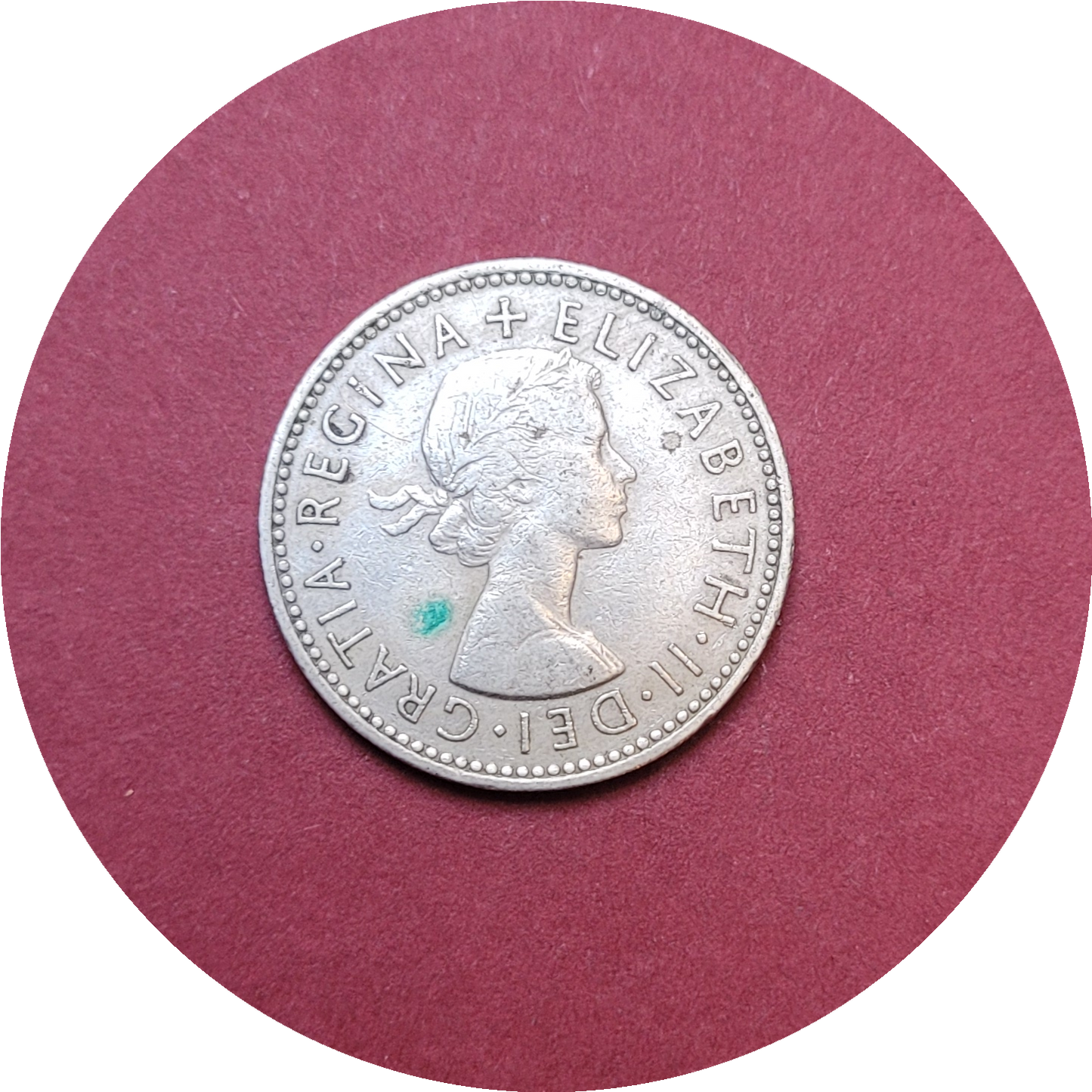 Elizabeth II,
One Shilling,
Scotland,
1954 (B)