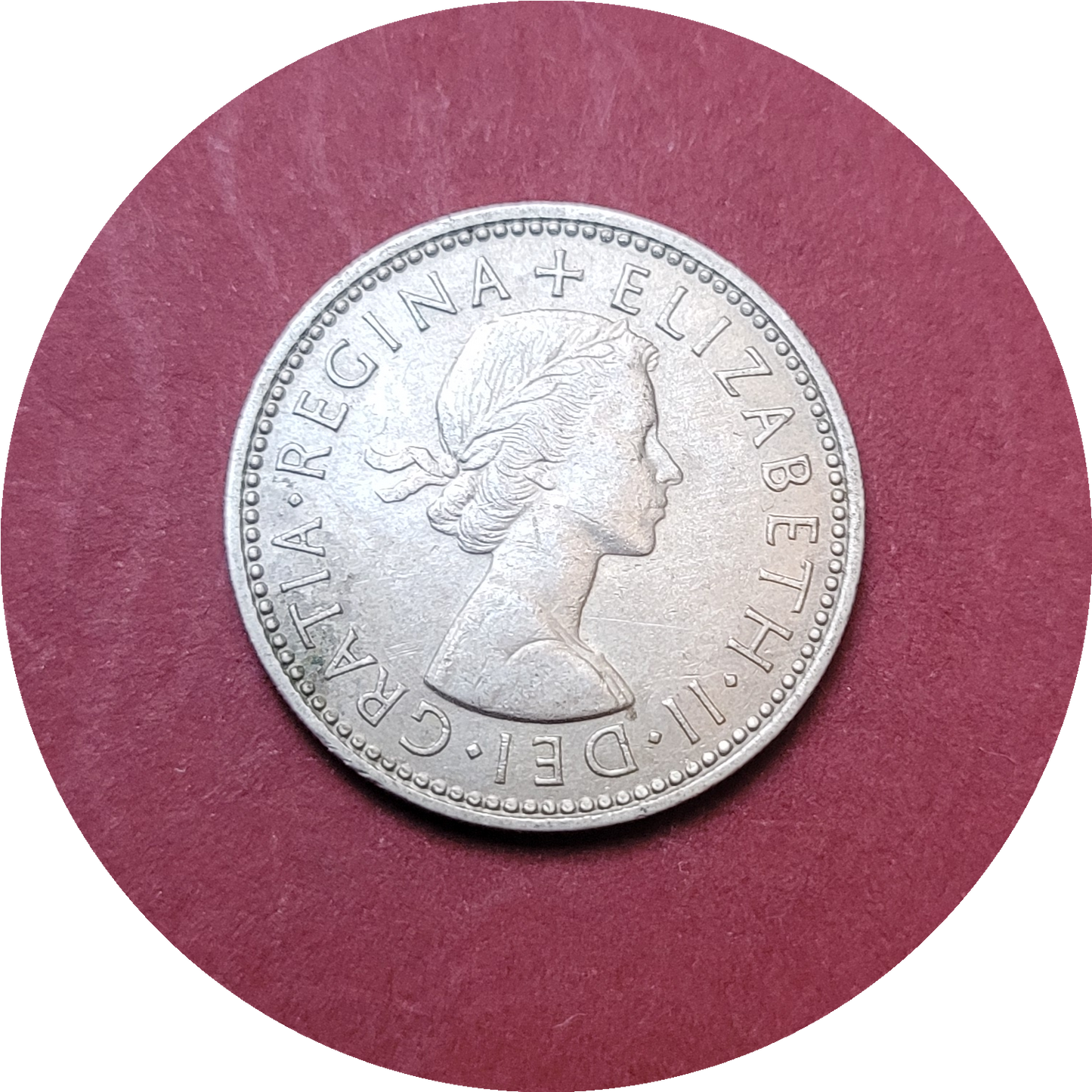 Elizabeth II,
One Shilling,
Scotland,
1961 (B)