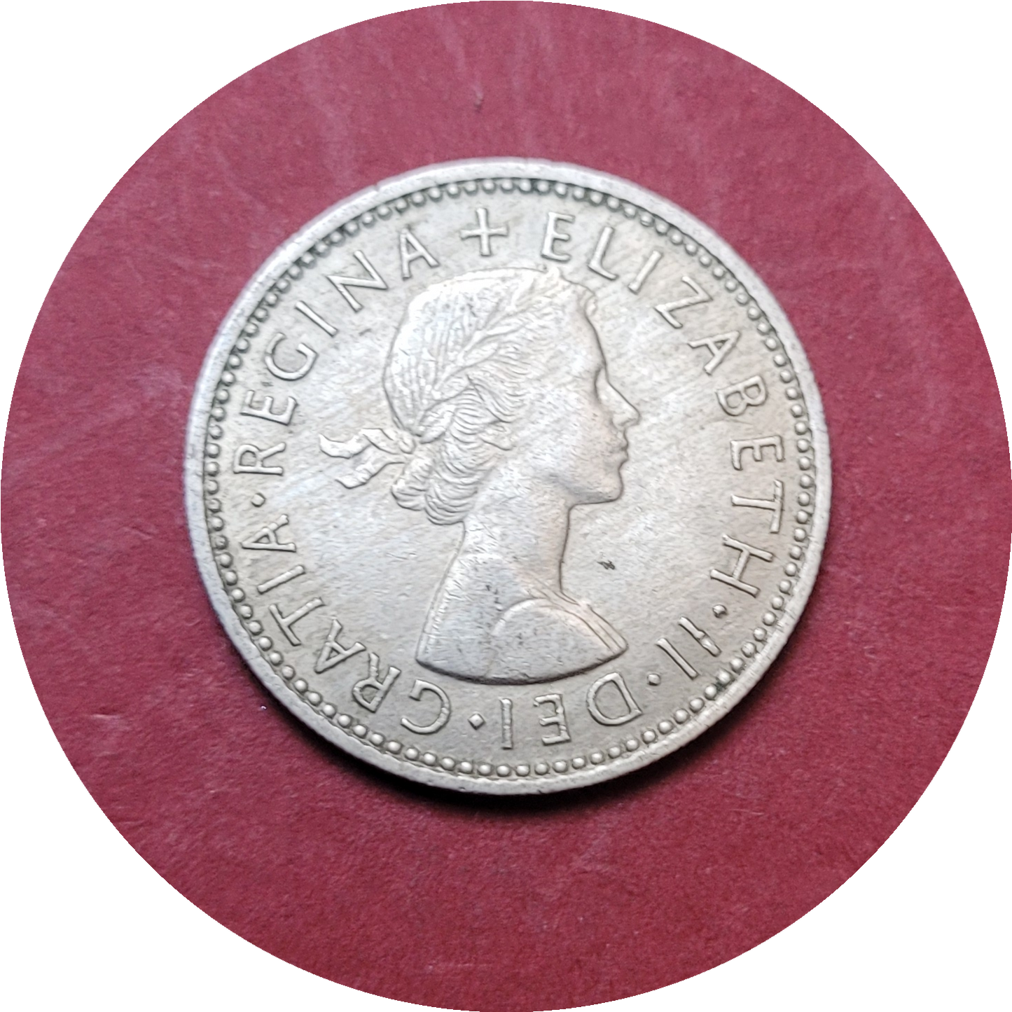 Elizabeth II,
One Shilling,
Scotland,
1962 (B)