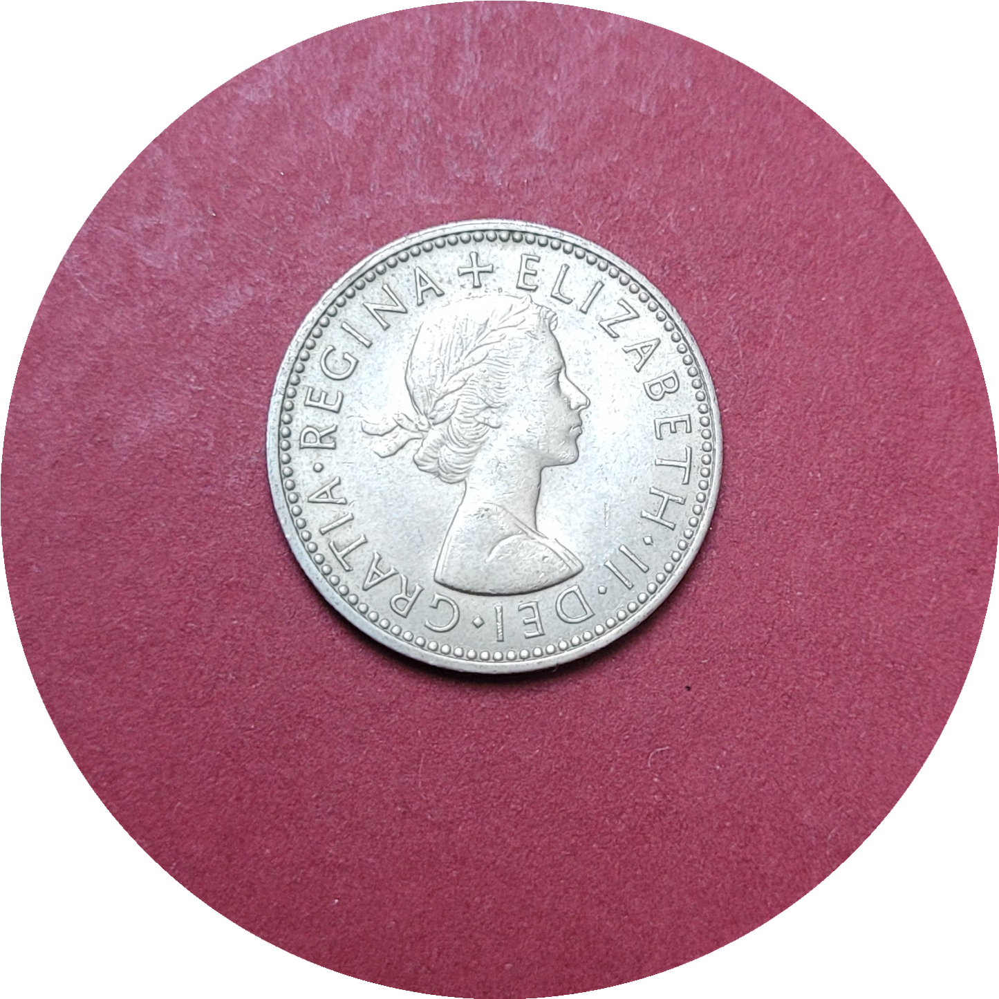 Elizabeth II,
One Shilling,
Scotland,
1965 (B)