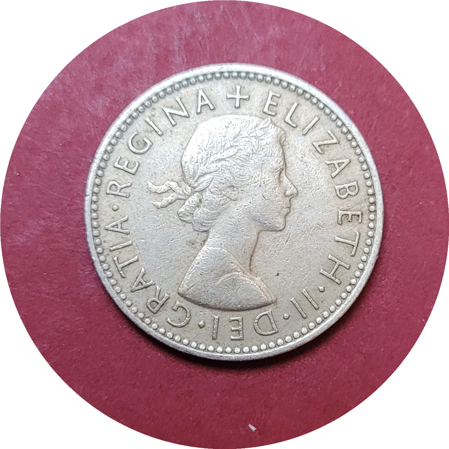 Elizabeth II,
One Shilling,
Scotland,
1966 (B)