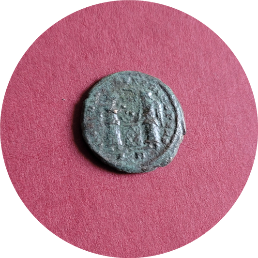 Constantine I, Constantinian Dynasty,  Roman Bronze, Follis, Londinium Mint, ca. 320AD (N)