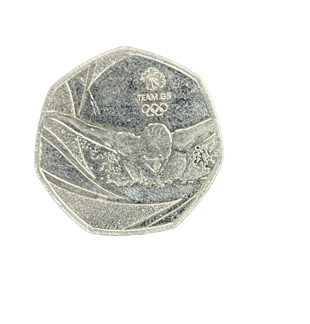 Elizabeth II 50p (B) Team GB Olympics 2016