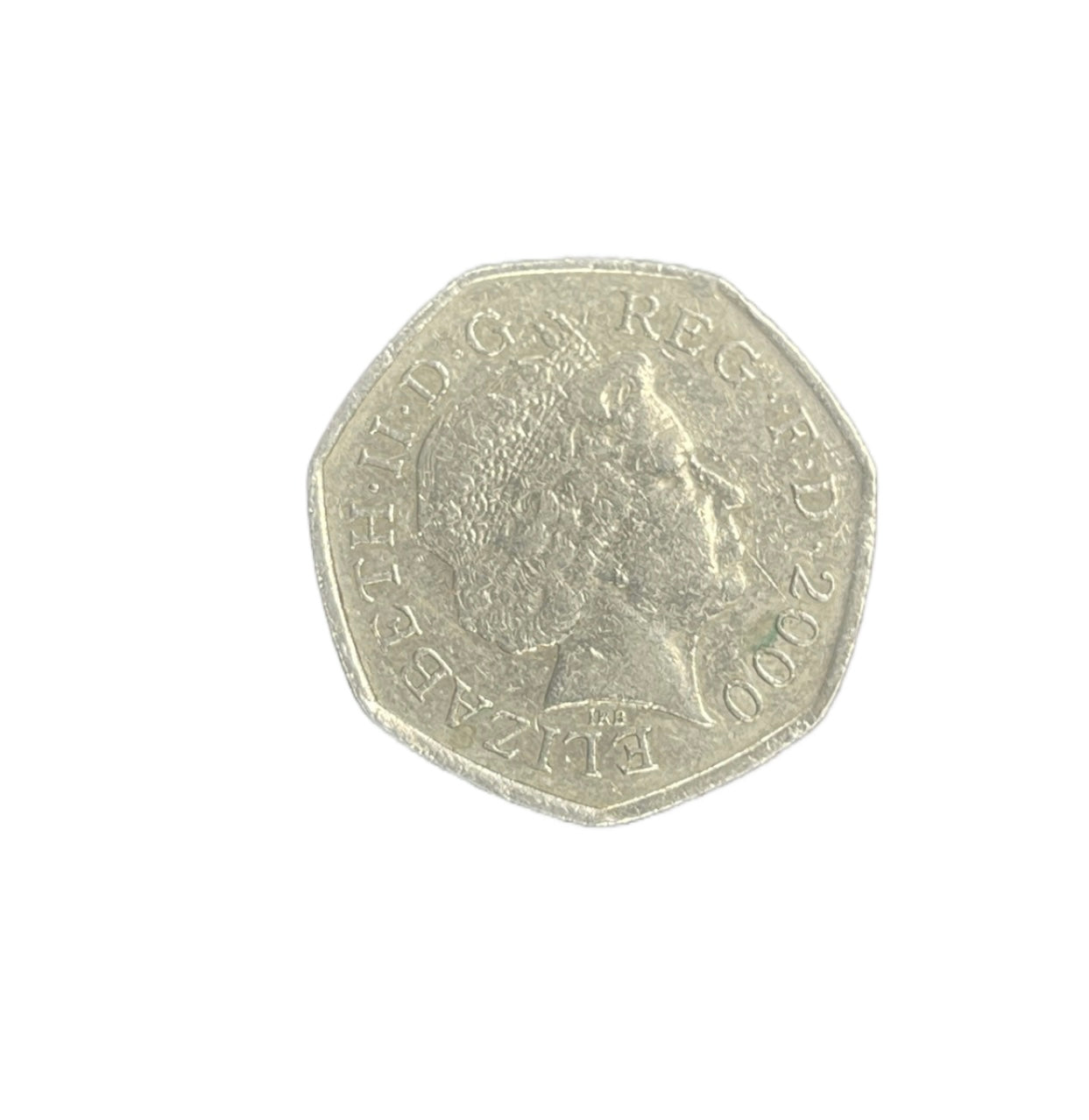 Elizabeth II 50p (B) Public Libraries 2000