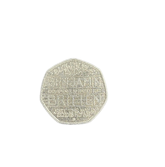 Elizabeth II 50p (B) Benjamin Britten 2013