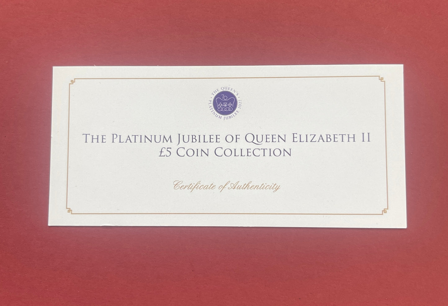 Elizabeth II,

Five Pound Coin Set,

£5, Silver Gold Rose Gold Plated 3 Coin Set,

Platinum Jubilee of Queen Elizabeth II,

Alderney,

With COA

2022 (B)