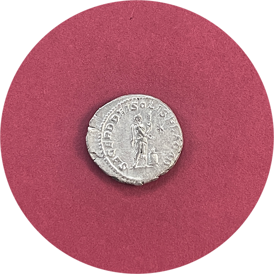 Elagabalus,
Severan dynasty, Roman Silver,
Denarius, 
Rome Mint,
218-222AD (N)