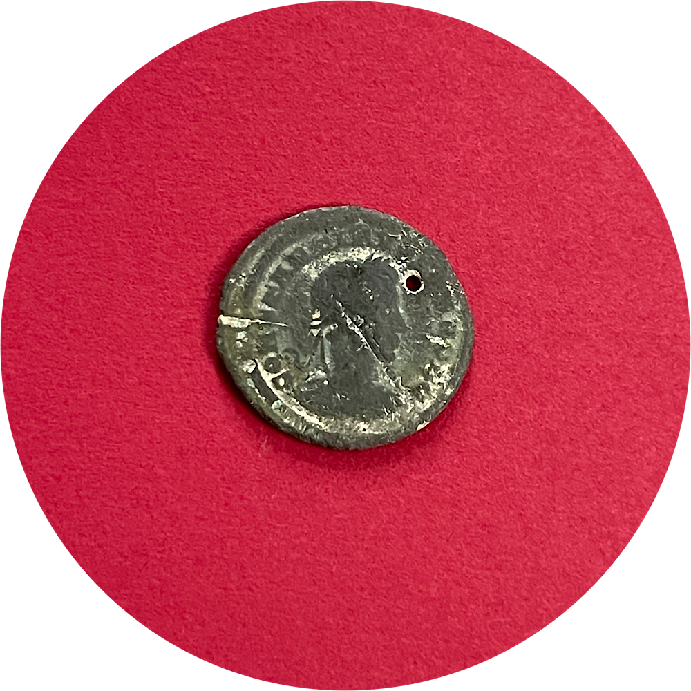 Constantine I, Constantinian Dynasty, Roman Bronze, Follis, Wreath Votive 10th Anniversary, Londinium mint PLON ⏝, ca. 318-324AD (N)