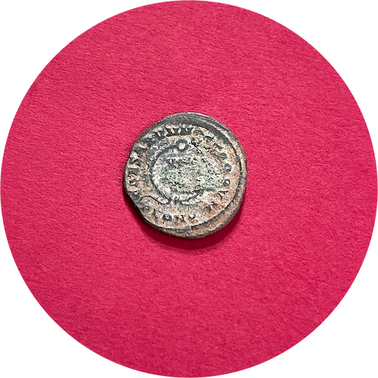 Constantine I,
Constantinian Dynasty,
Roman Bronze,
Nummus,
Londinium Mint, PLON ⏝,
ca. 307-337AD
(N)