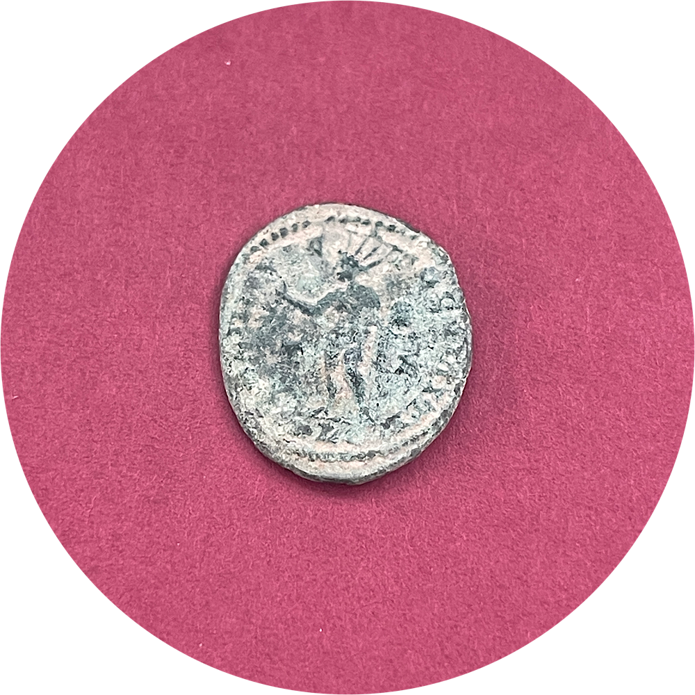 Constantine I,
Constantinian Dynasty,
Roman Bronze,
Follis,
ca. 306-337AD
(N)