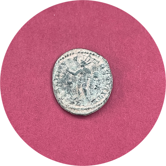 Constantine I,
Constantinian Dynasty,
Roman Bronze,
Follis,
ca. 306-337AD
(N)