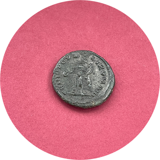 Diocletian,
Roman Bronze,
Antoninianus, 
Londinium Mint,
ca. 298-300AD
(N)