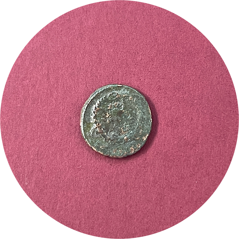 Constans,
Constantinian Dynasty
Roman Billon,
Centenionalis, 
Cyzicus mint SMKA,
ca. 347-348AD 
(N)