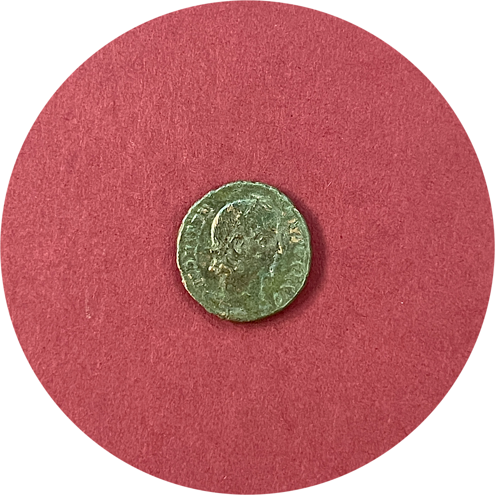 Constans,
Constantinian Dynasty
Roman Billon,
Centenionalis, 
Cyzicus mint SMKA,
ca. 347-348AD 
(N)