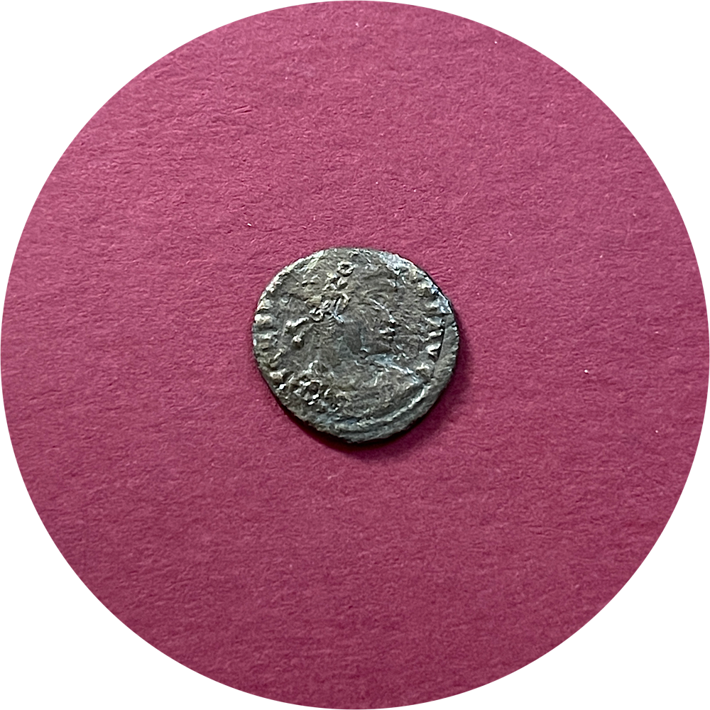 Constans,
Constantinian Dynasty
Roman Billon,
Centenionalis, 
Siscia mint ΓSIS,
ca. 337-340AD 
(N)