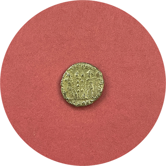 Constantine II,
Constantinian Dynasty,
Roman Billon,
Centenionalis,
Siscia mint ASIS,
ca. 317-340AD  (N)