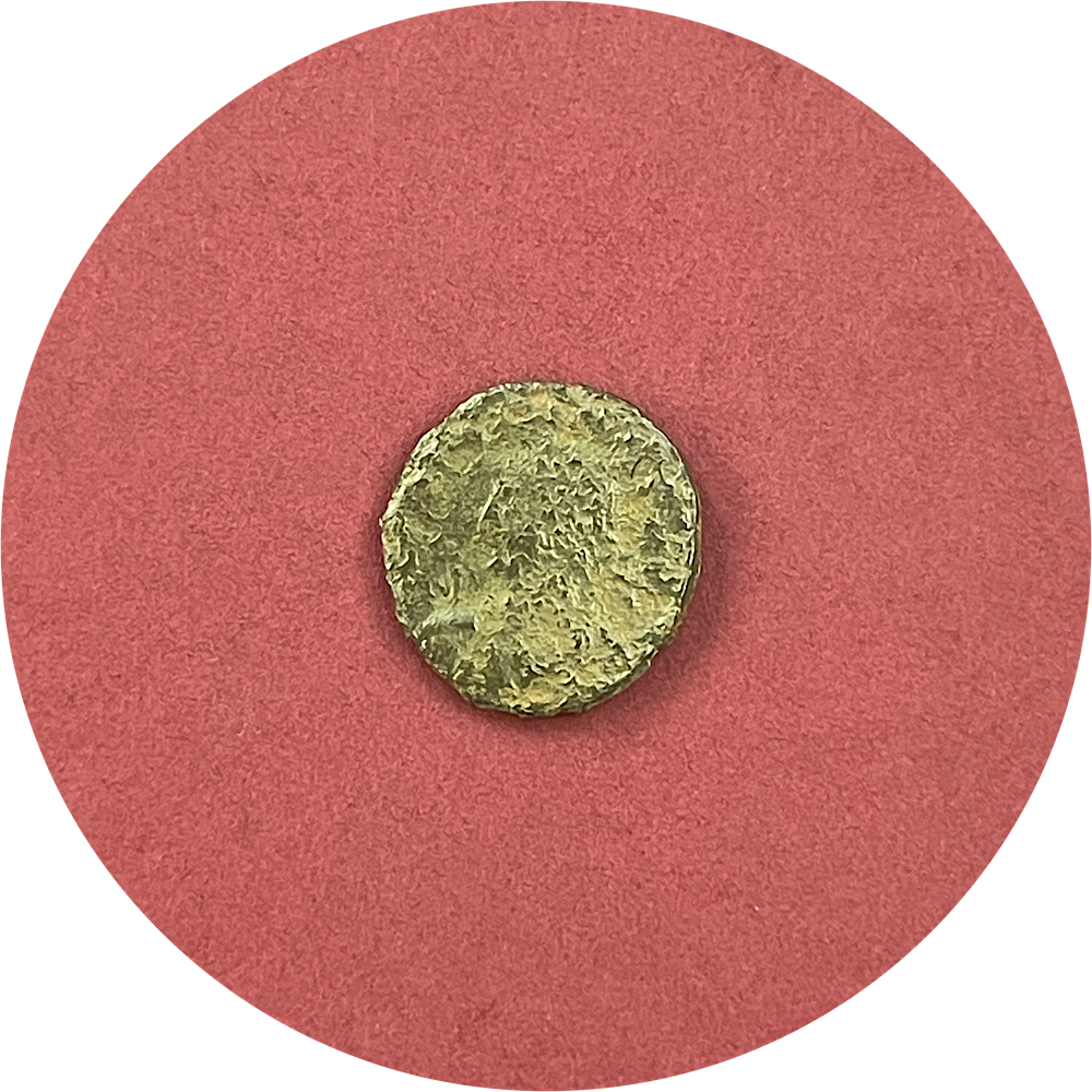 Constantine II,
Constantinian Dynasty,
Roman Billon,
Centenionalis,
Siscia mint ASIS,
ca. 317-340AD  (N)