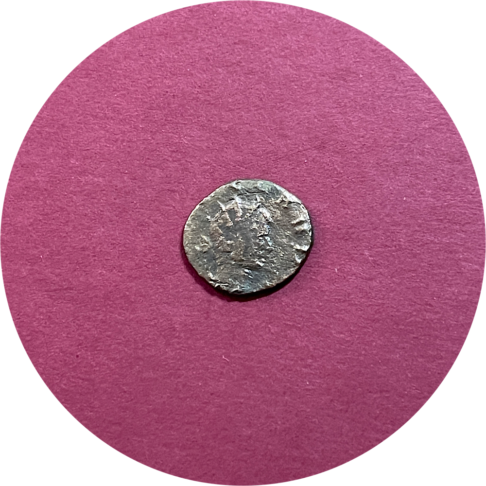 Claudius II, Gothicus, 
Roman Billon,
Antoninianus, 
Rome mint,
ca. 268-270AD  (N)