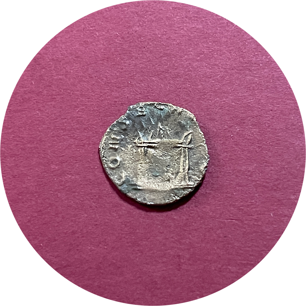 Claudius II, Gothicus, 
Roman Billon,
Antoninianus, 
Rome mint,
ca. 268-270AD  (N)