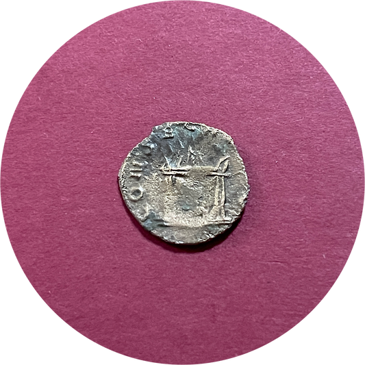 Claudius II, Gothicus, 
Roman Billon,
Antoninianus, 
Rome mint,
ca. 268-270AD  (N)