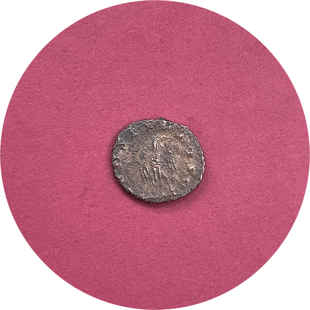 Claudius II, Gothicus, 
Roman Billon,
Antoninianus, 
Rome mint,
ca. 268-270AD  (N)