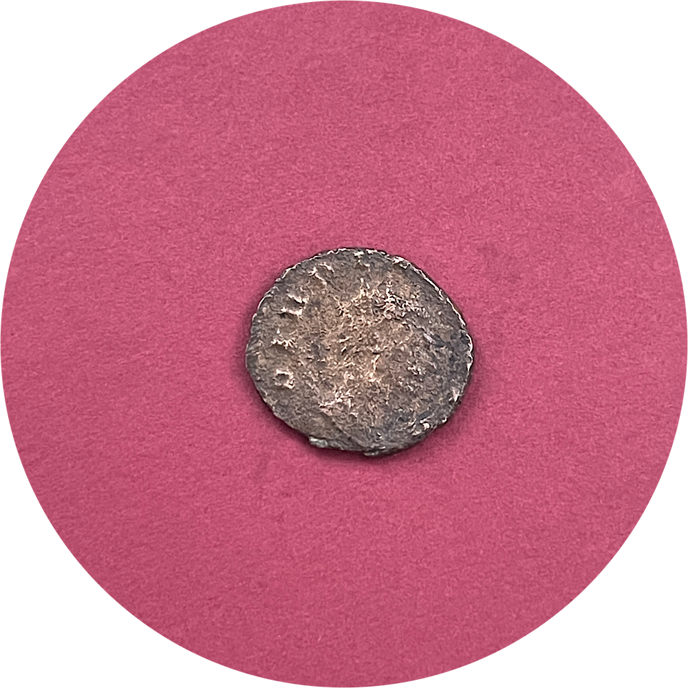 Claudius II, Gothicus, 
Roman Billon,
Antoninianus, 
Rome mint,
ca. 268-270AD  (N)