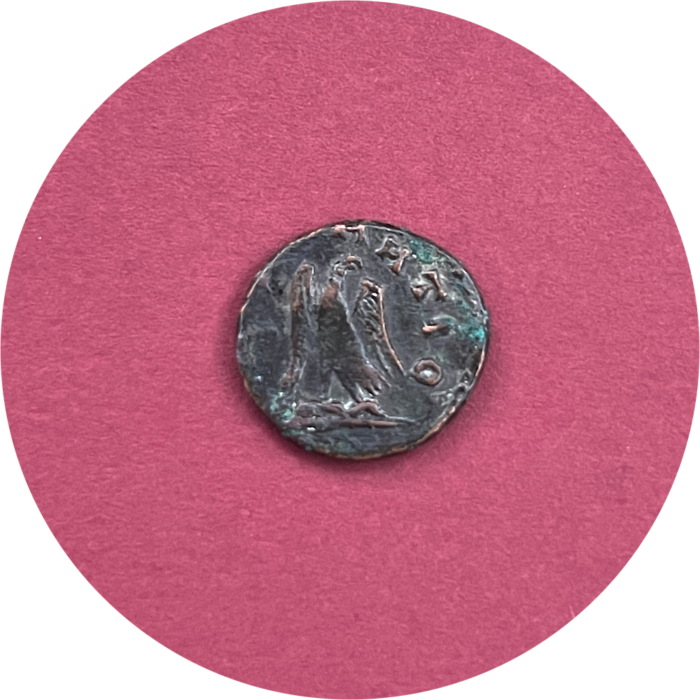 Claudius II, Gothicus, 
Roman Billon,
Antoninianus, 
Rome mint,
ca. 268-270AD  (N)