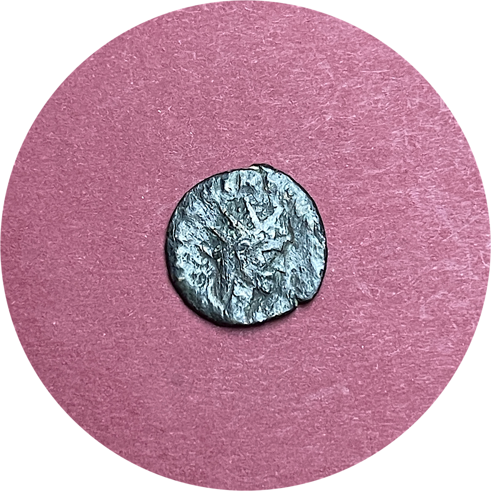 Quintillus, 
Roman Billon,
Antoninianus, 
Mediolanum mint T,
ca. 270AD  (N)